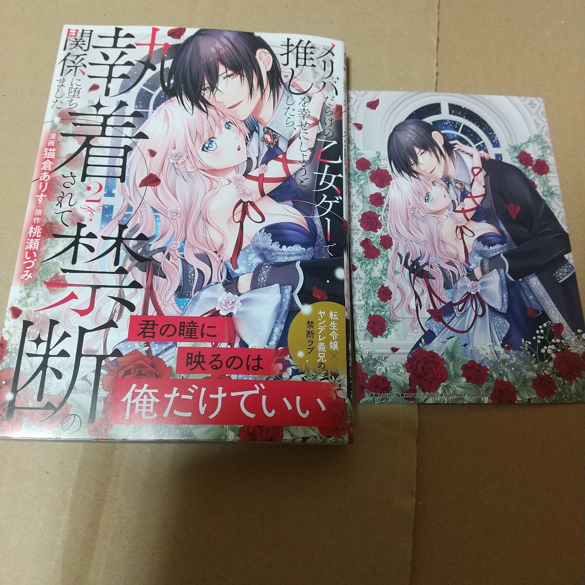 メリバだらけの乙女ゲーで推しを幸せにしようとしたら、執着されて禁断の関係に堕ちました 2 (Noche COMICS) 特典付き拍卖