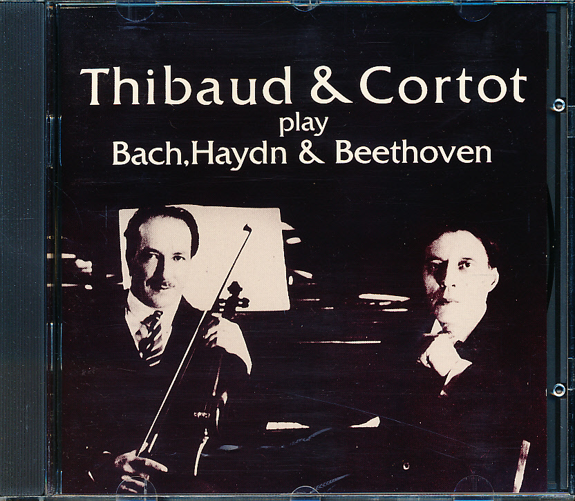 Biddulph ティボー & コルトー バッハ:ブランデンブルク協奏曲No.5、ハイドン:ピアノ三重奏曲、ベートーヴェン:クロイツェル・ソナタ拍卖