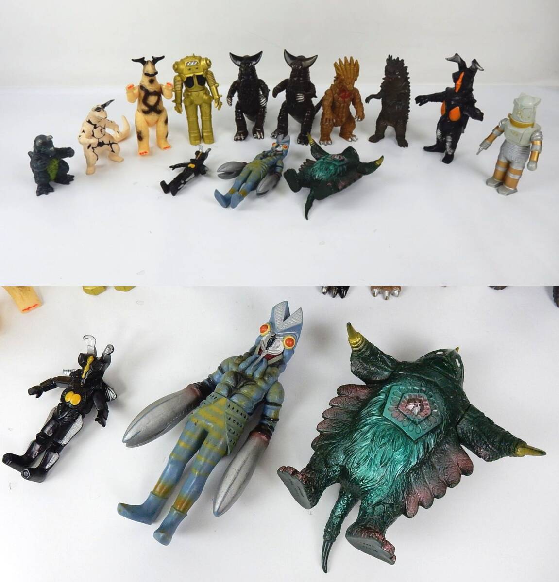 【BANDAI他】ウルトラ怪獣シリーズ ソフビ フィギュア ゴモラ/ゼットン/バルタン星人他色々 13体まとめ 中古品 JUNK 現状渡し 返品不可で!拍卖