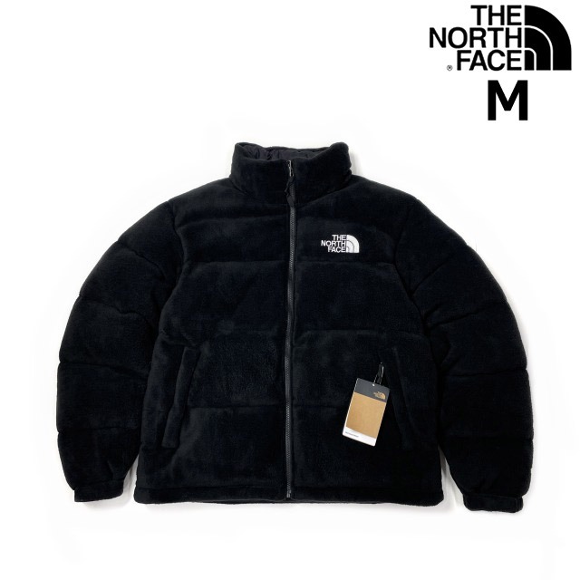 売切り【正規新品】THE NORTH FACE◆2000 POLAR NUPTSE JACKET ダウンジャケット US限定 ヌプシ 700フィル 刺繍 フリース(M)黒 190122-175拍卖