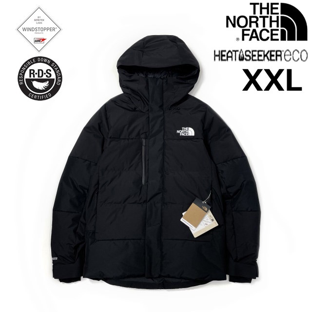 売切り【正規新品】THE NORTH FACE◆COREFIRE DOWN WINDSTOPPER JACKET ダウンジャケット US限定 レジャー 防水 RDS認証(XXL)黒 190122-168拍卖