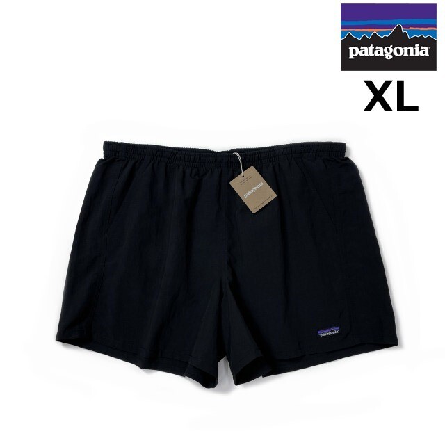売切り【正規新品】patagonia パタゴニア◆W BAGGIES SHORTS-5 バギーズショーツ ショートパンツ US購入 ナイロン レジャー(XL)黒190124-15拍卖