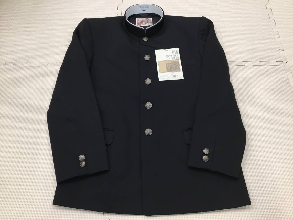 (I)S1410 新品【TEIKOKU】スクール ユニフォーム サイズ 165A/学ラン/黒/男子/冬用/制服/通学/小学生/中学生/高校生/演劇/応援拍卖