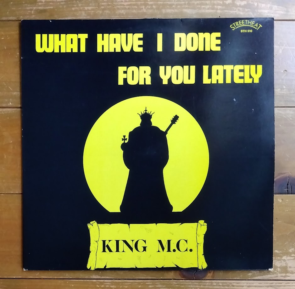 KING M.C. - What Have I Done For You Lately JANET JACKSON COVER RAP拍卖