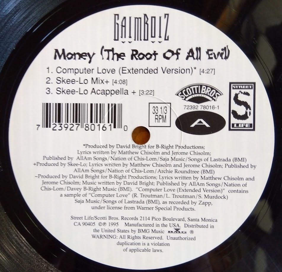 GAIMBOIZ - Money ( The Root Of All Evil )拍卖