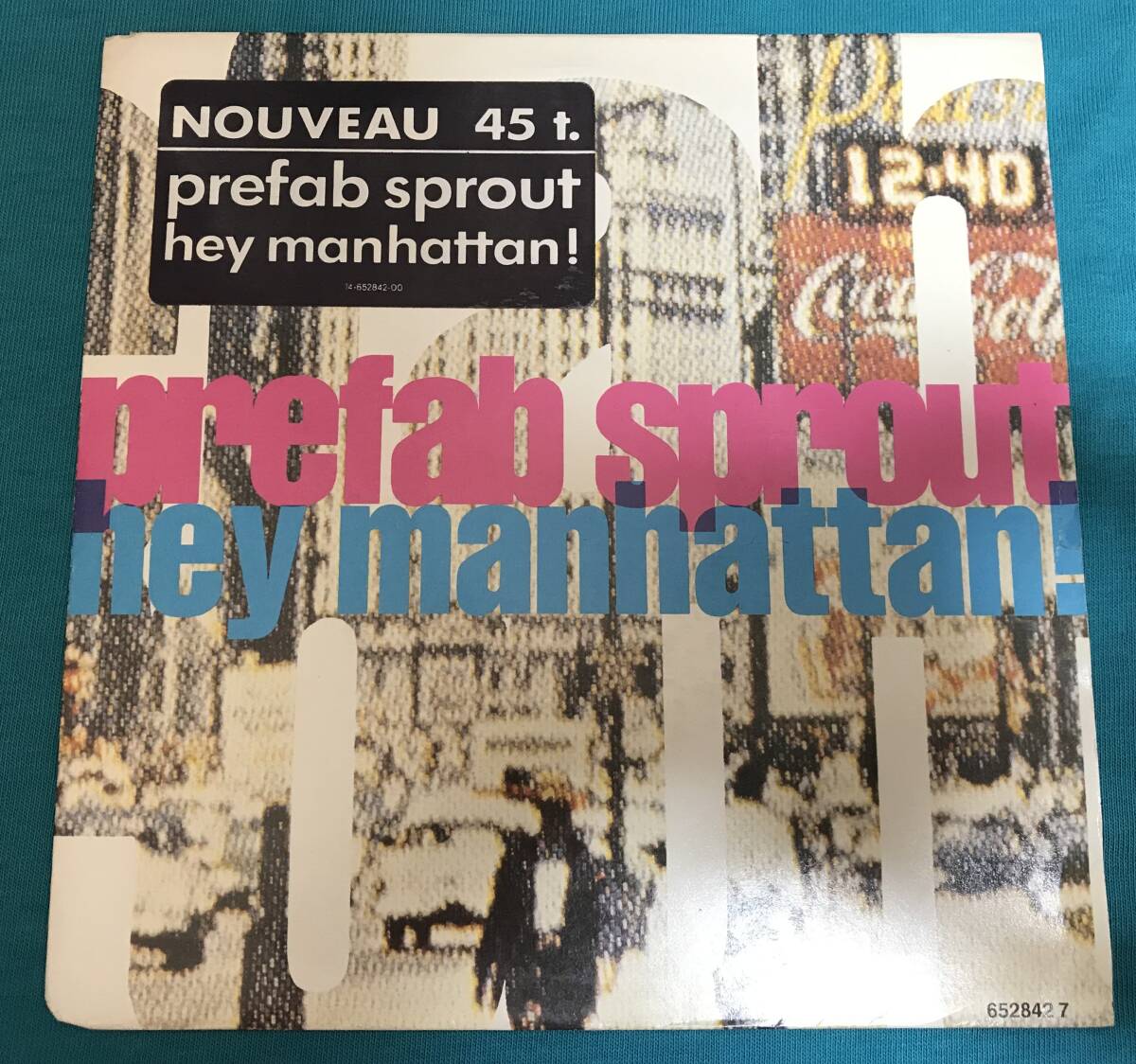 【ヨーロッパ・オリジ盤】7” / Prefab Sprout / Hey Manhattan / CBS 652842 7拍卖