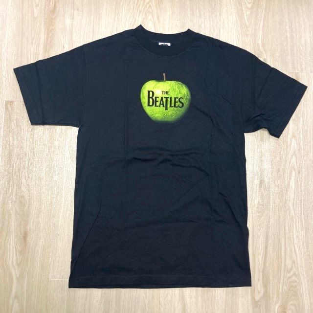 ★THE BEATLES★ビートルズ Granny Smith グラニースミス ロックTシャツ Mサイズ/2006/バンT/青リンゴ/KU23G066拍卖