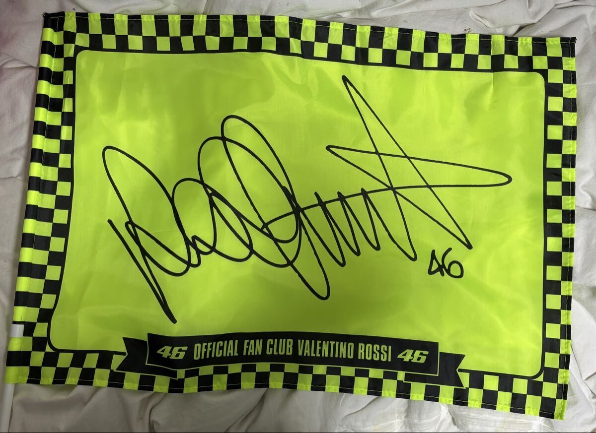 バレンティーノ・ロッシ 旗 グッズ VR46拍卖