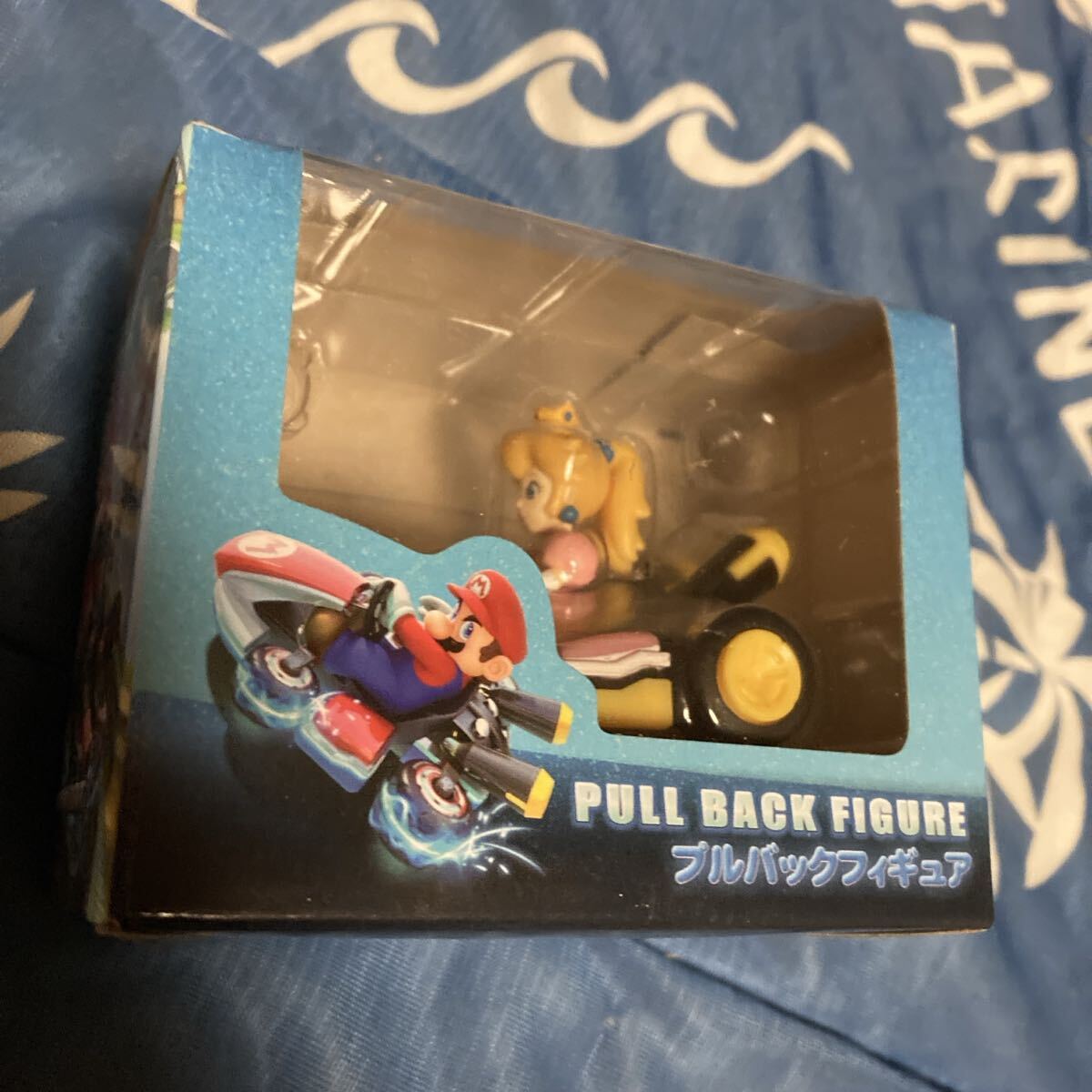 マリオカート8 プルバックフィギュア ピーチ プルバックカー ミニカー 車 フィギュア グッズ スーパーマリオ拍卖