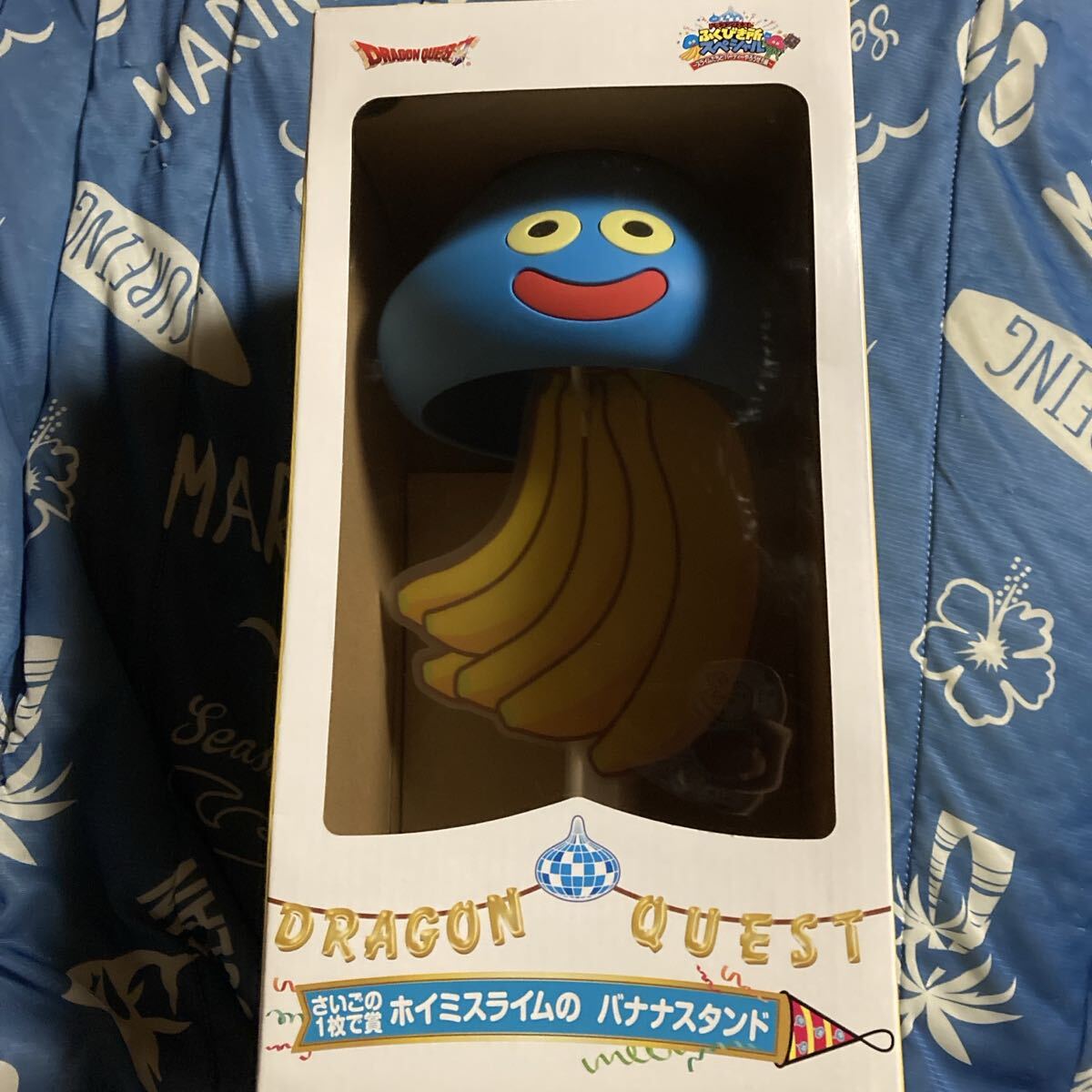 ドラゴンクエスト ふくびき所スペシャル スライムたちとパーティーやろうぜ編 さいごの1枚で賞 ホイミスライムのバナナスタンド グッズ拍卖