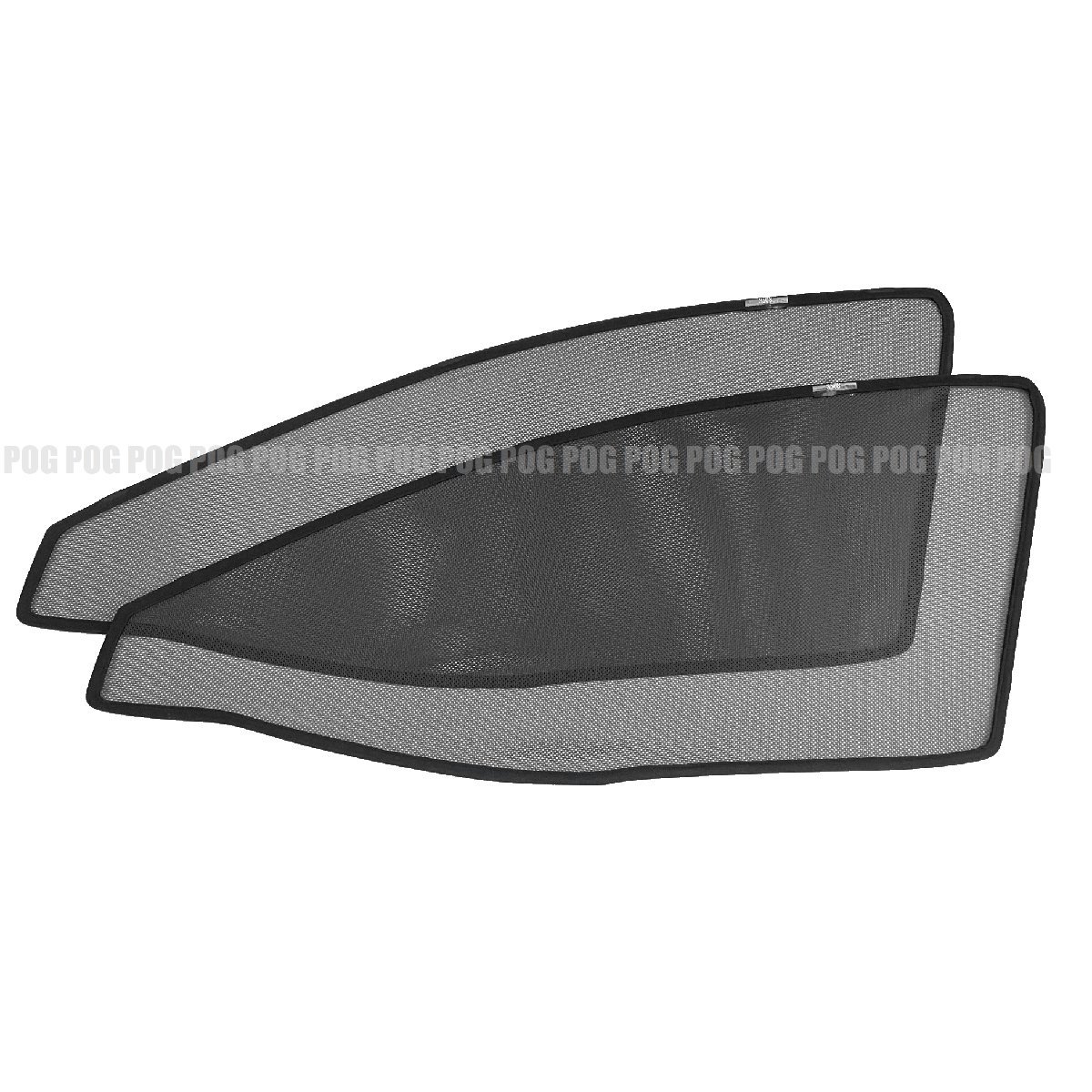 ★新品★POG プリウス用 50系 ZVW52 2016年~ フロントサイド2枚 メッシュカーテン サンシェード 運転席/助手席用 TN-3508拍卖