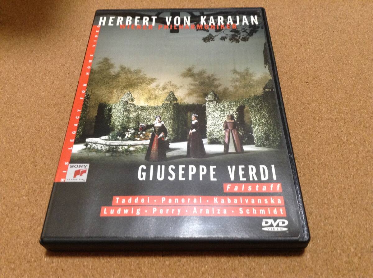 DVD/ カラヤン&ウィーン・フィル / ヴェルディ:歌劇「ファルスタッフ」 拍卖