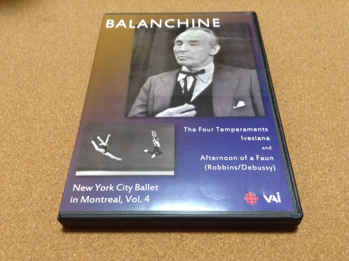 DVD/ Balanchine: New York City Ballet in Montreal 4 バランシン / ヒンデミット:4つの気質/サムナー&ウェスロウ他 拍卖