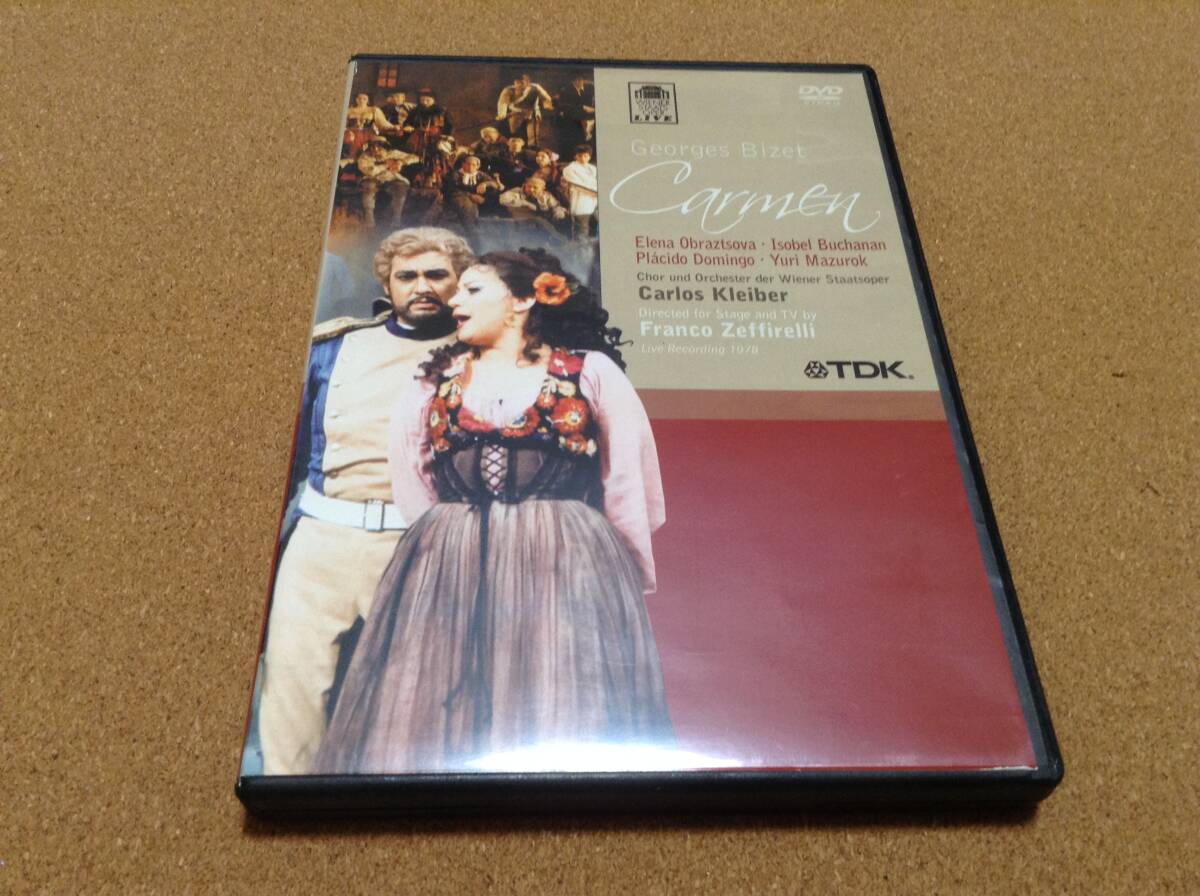 DVD/ クライバー&ウィーン国立歌劇場管/ビゼー:歌劇「カルメン」 拍卖
