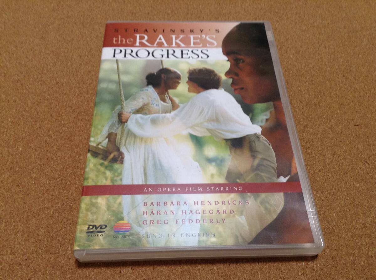 DVD/ サロネン、スウェーデン放送交響楽団 / ストラヴィンスキー「放蕩児の遍歴 (道楽者のなりゆき)」全曲 rake's progress 日本語字幕付 拍卖