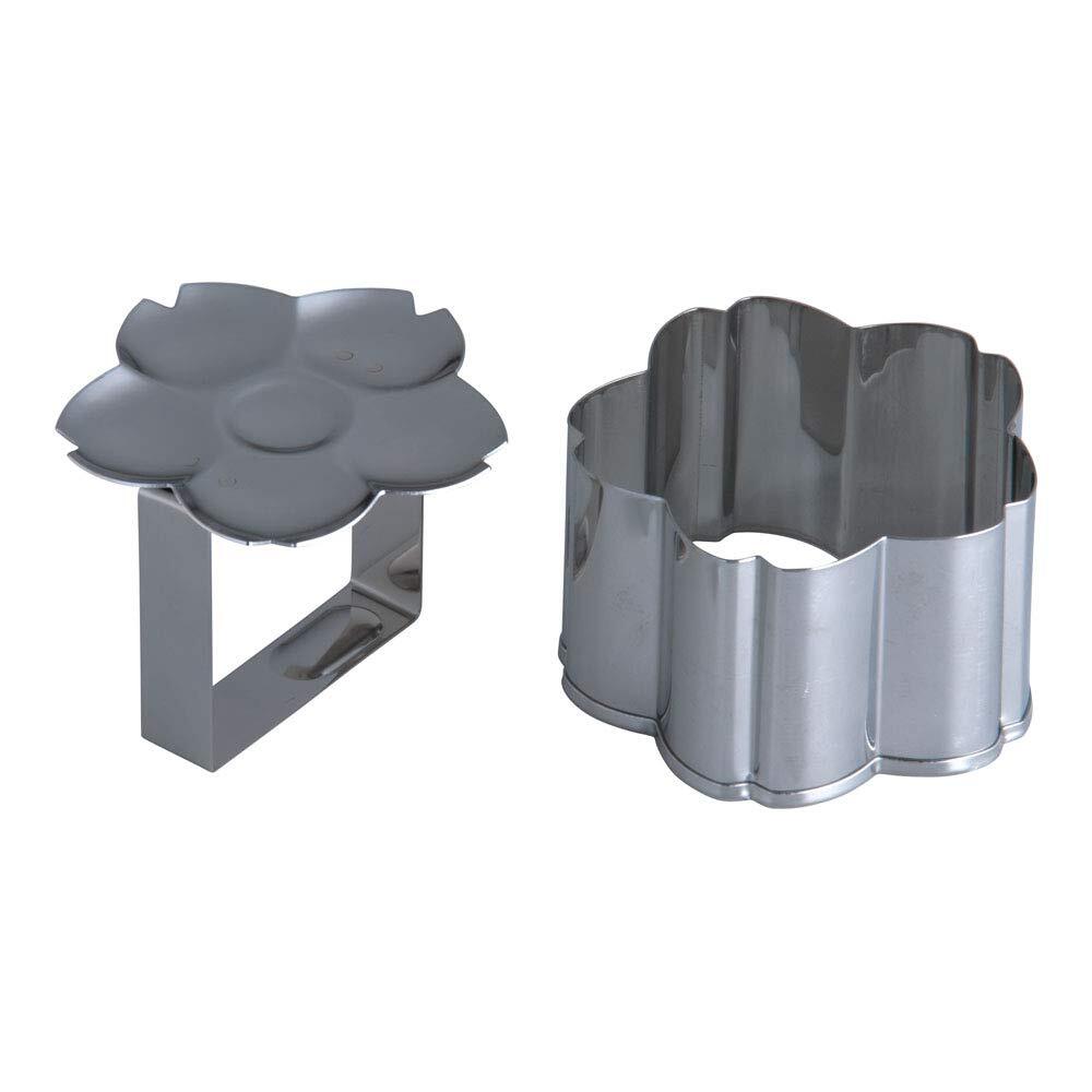 遠藤商事 業務用 物相型 桜 18-8ステンレス 日本製 BBT08拍卖