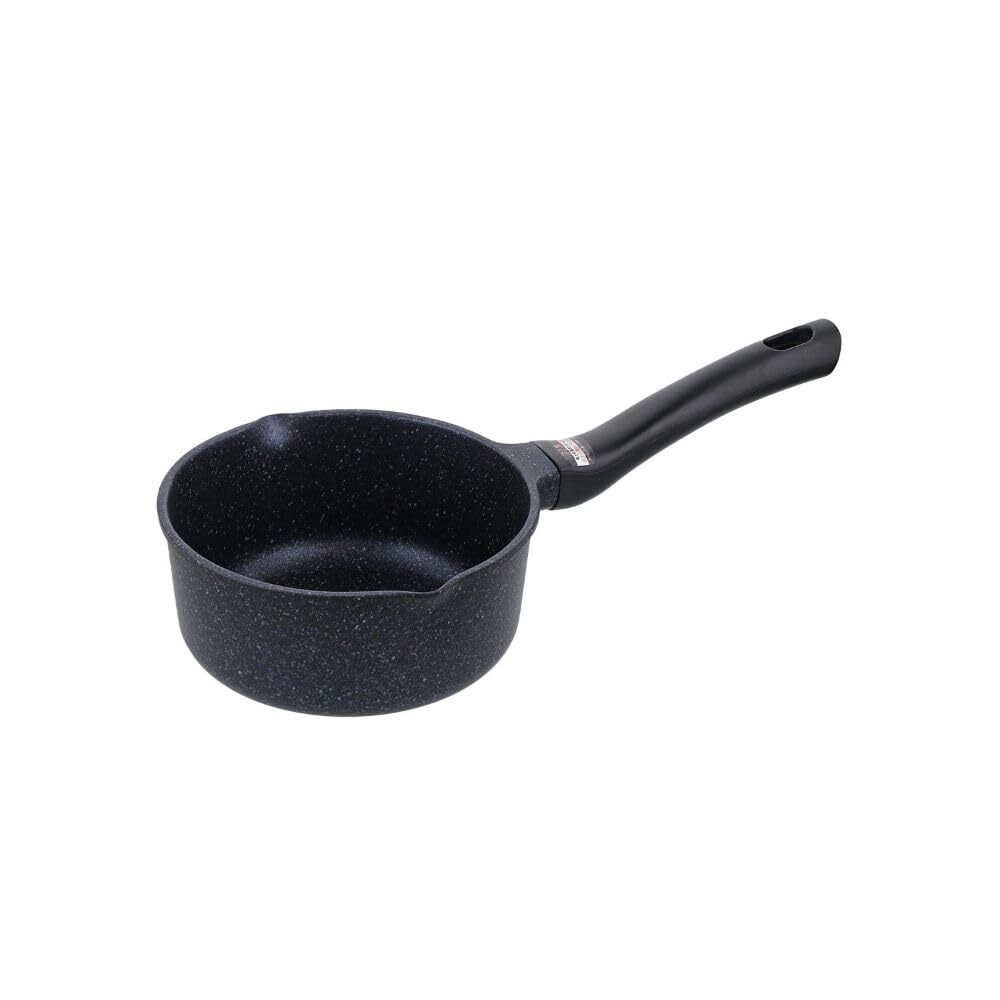 ベストコ ミニ 片手鍋 ミルクパン 14cm ガス火専用 ダイヤモンドコート マーブル ND-3522 イージーライト ネオ拍卖