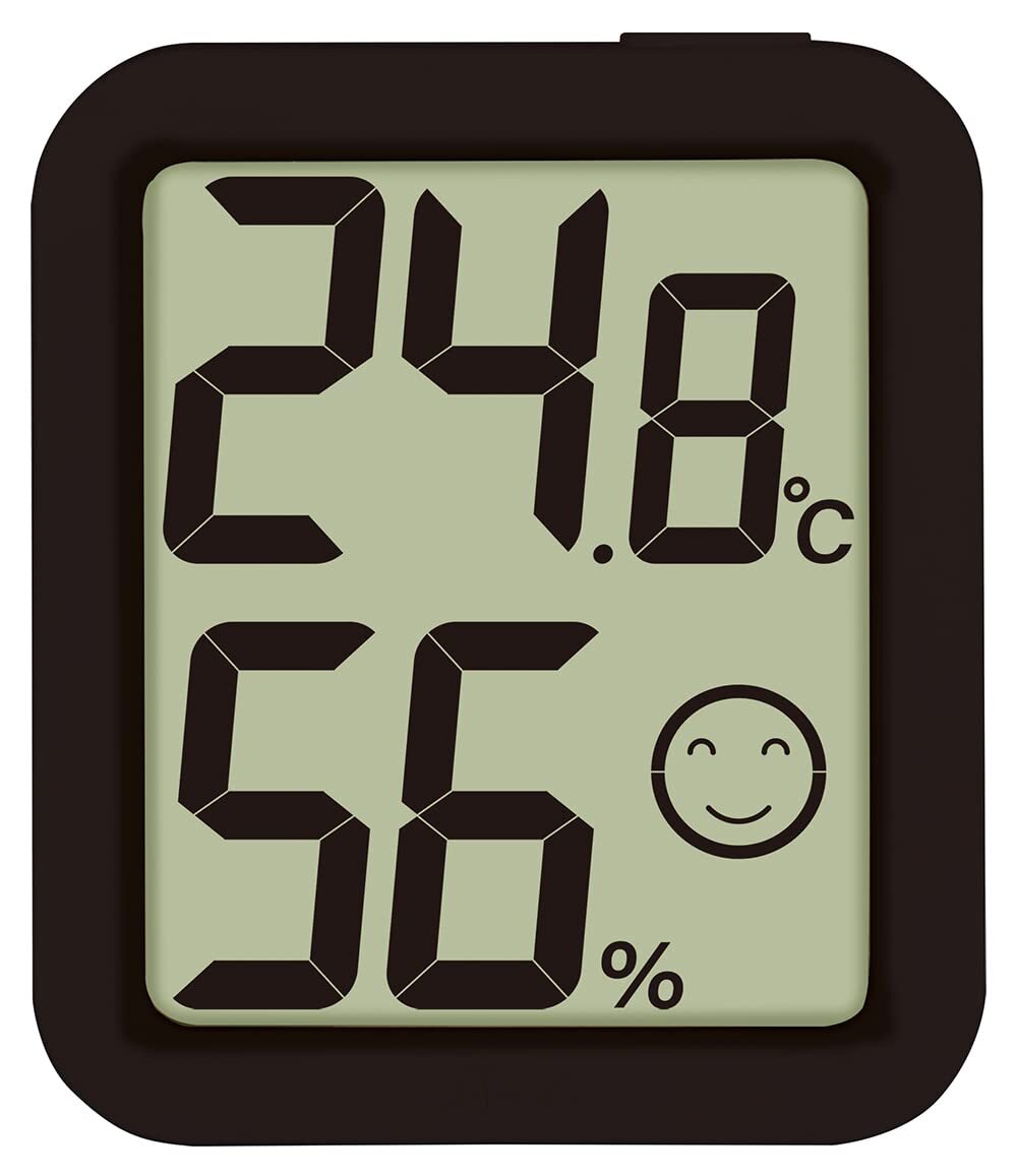 シンワ測定(Shinwa Sokutei) デジタル温湿度計 環境チェッカー ブラック 73248拍卖