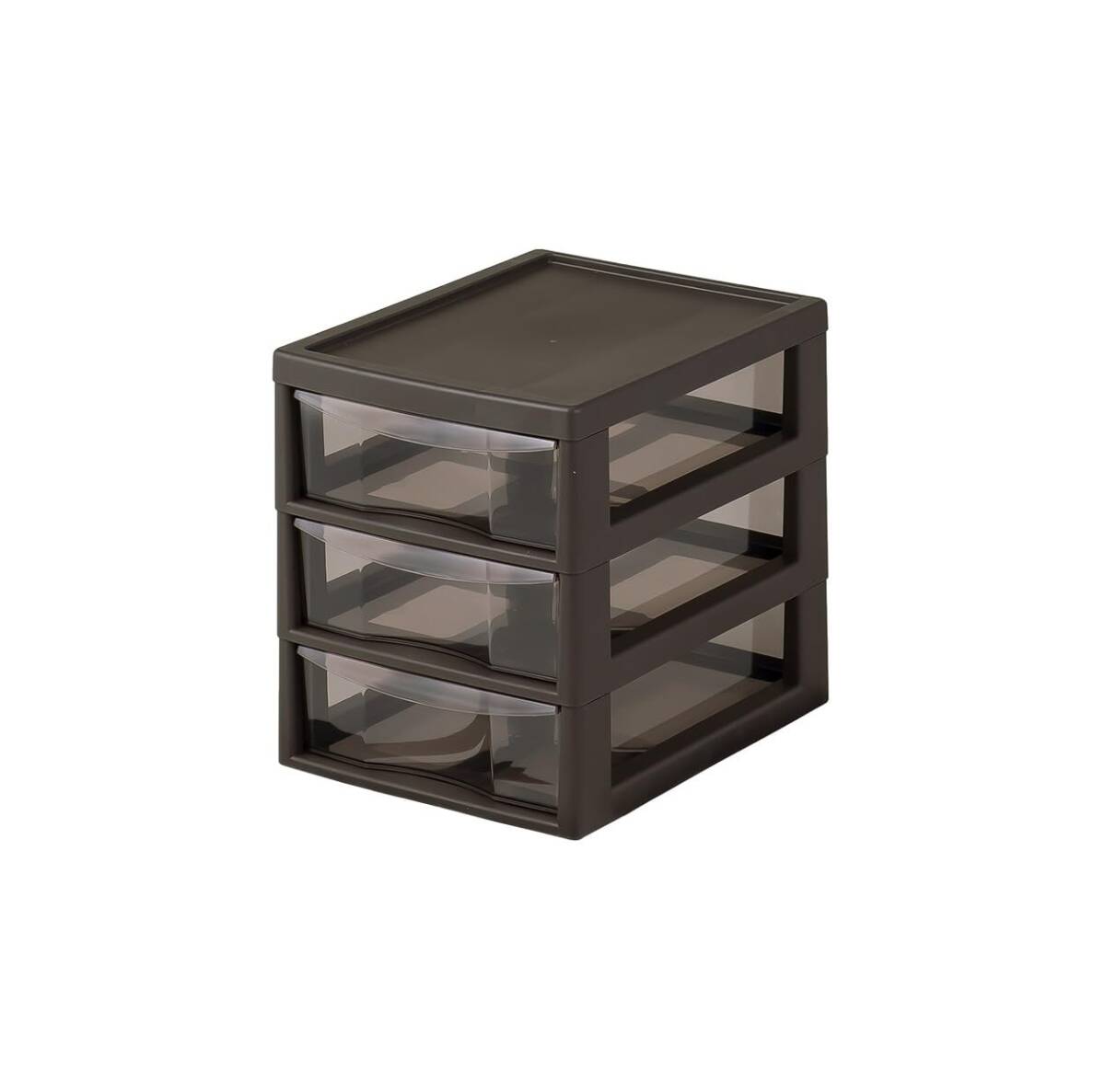 ジェーイージェー アプロス 深型 3段 ダークブラウン 155069拍卖