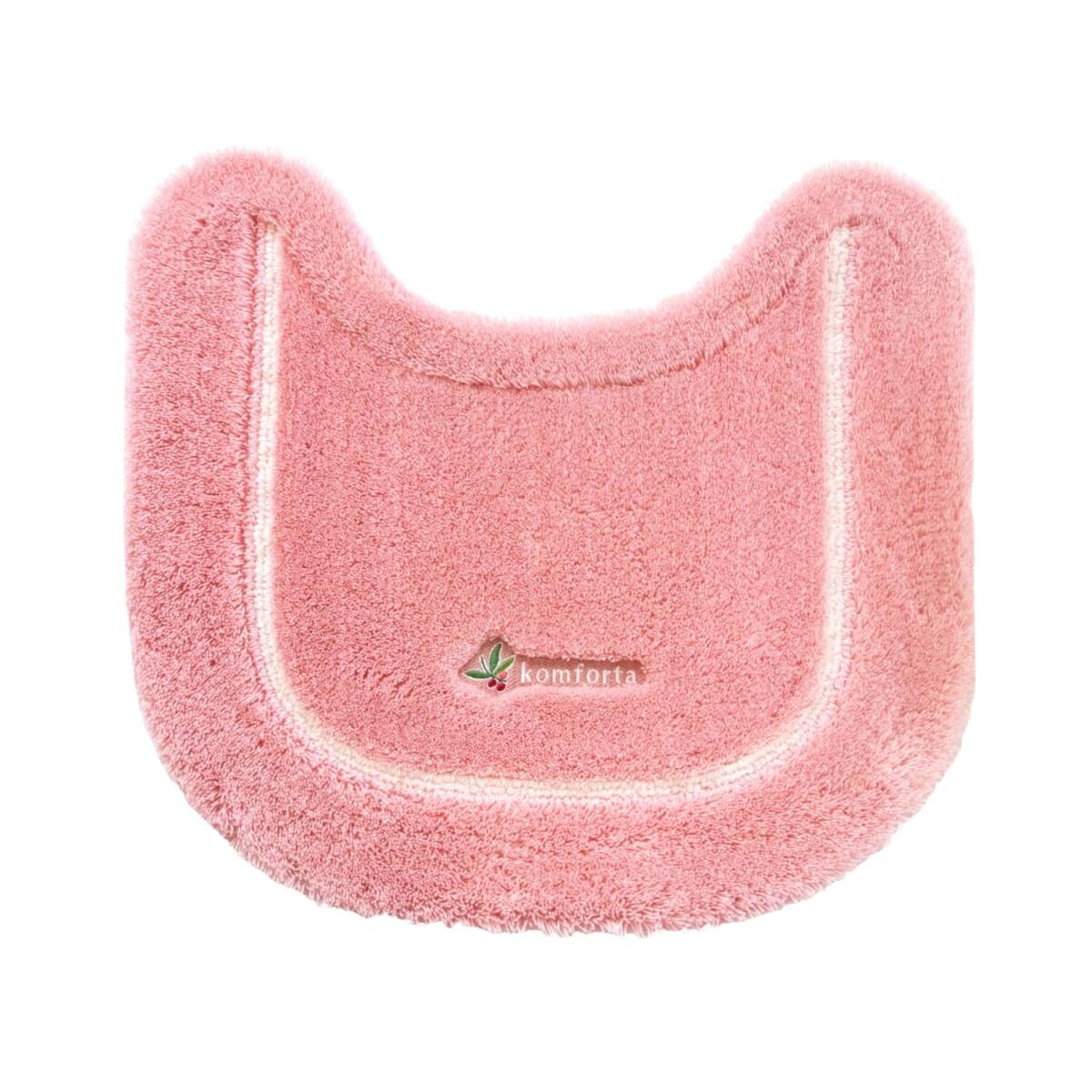 オカ(OKA) コムフォルタ6 トイレマット 約43cm×47cm ピンク (シンプル かわいい カジュアル 無地)拍卖