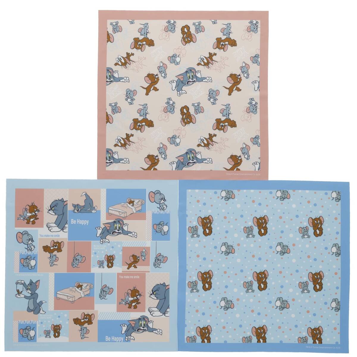 丸眞 ランチクロス 3枚組 吸水速乾 抗菌防臭加工 トムとジェリー カラフルワールド 入園入学グッズ 入園入学準備 保育園 幼稚園 小学校 女拍卖