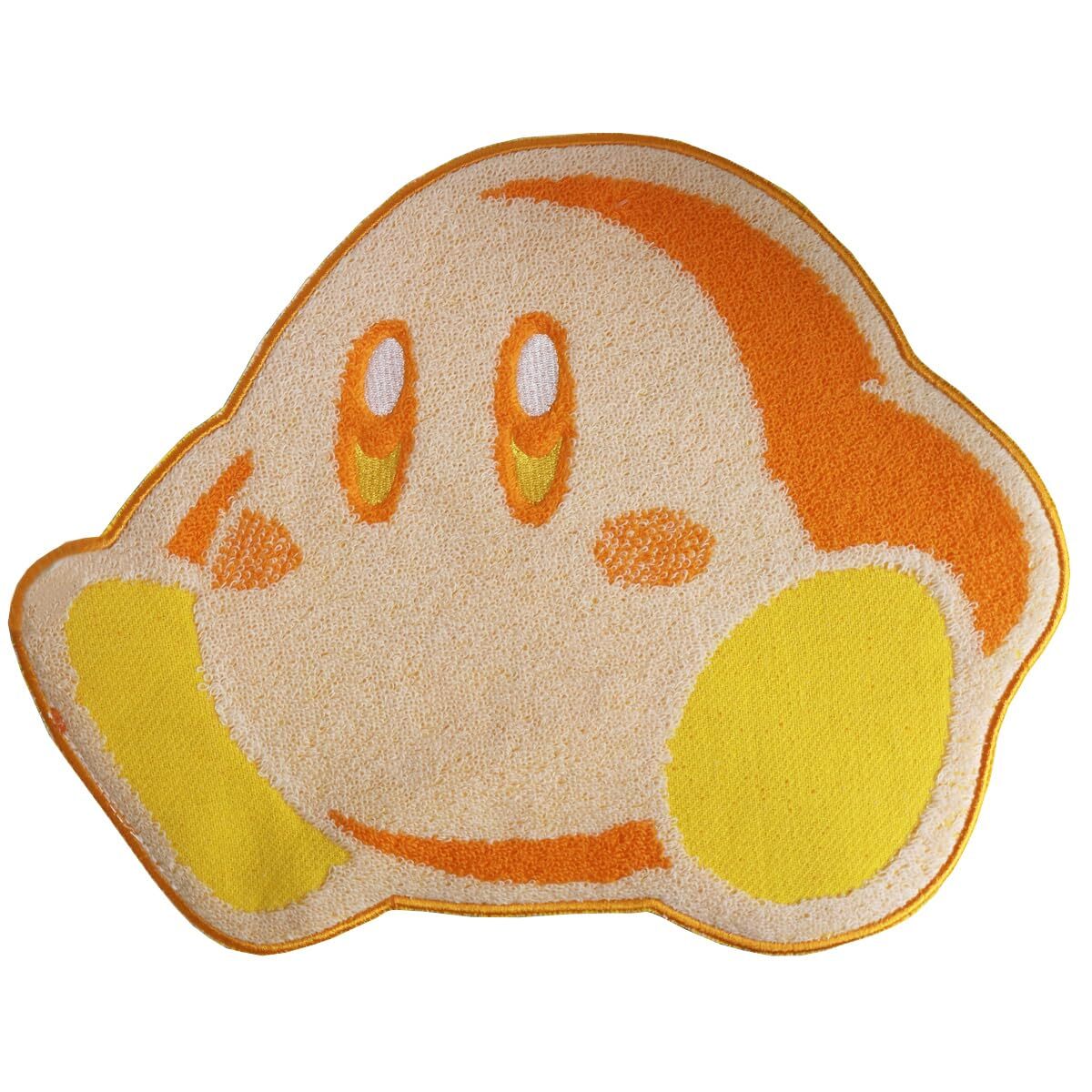 丸眞 ミニタオル 星のカービィ ワドルディ ハンドタオル ハンカチ キャラクター 綿100% 吸水 プレゼント ギフト 誕生日 ダイカットワドル拍卖