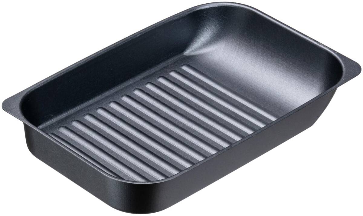 イシガキ グリル名人+ グリルパン スチール 約幅18×奥28×高4cm拍卖