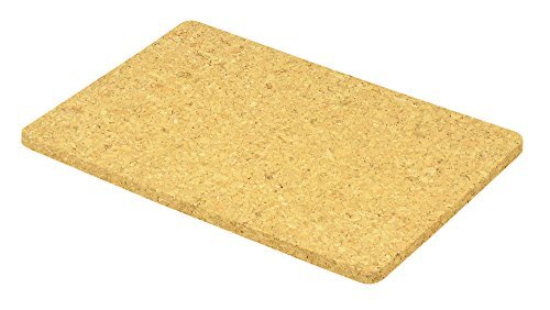 パール金属 オーブンシェフ コルク 鍋敷 角型 28×20cm HB-3452ブラウン拍卖