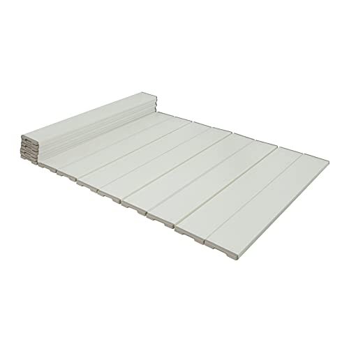ミエ産業 風呂ふた 折りたたみ式 Ag抗菌 ホワイト 650×1215mm S-12_W拍卖