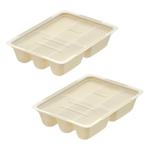 リッチェル つくりおき わけわけフリージング パック 50 2セット入 アイボリー拍卖