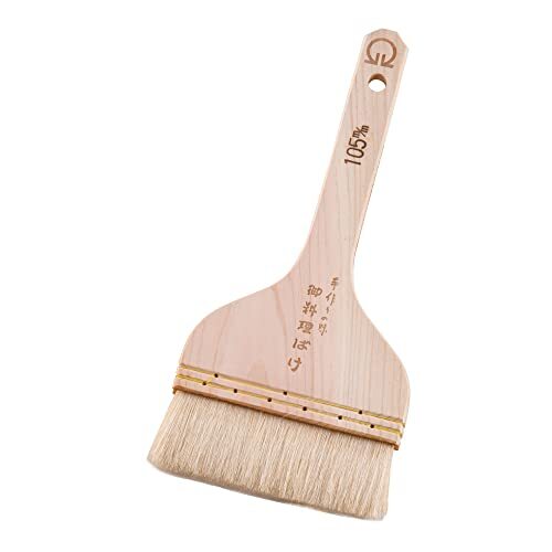 遠藤商事 TKG はけ 木柄白はけ 山羊毛 105mm 全長(mm)229 質量(g)41 毛が柔らかいのが特徴で和.洋食.製パンに使える 業務拍卖