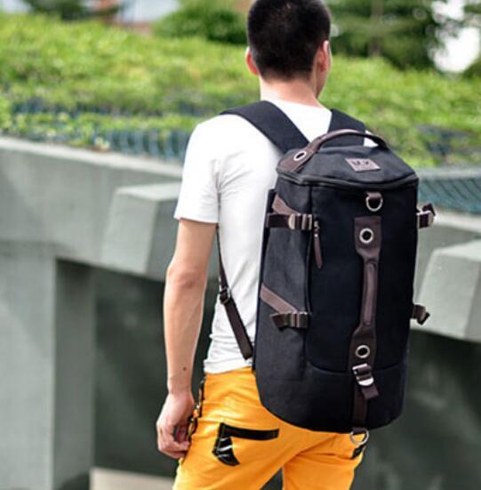 新入荷高品質ユニセックス メンズ レディース 春夏秋冬 男女兼用 ボストンバッグ リュック 大容量 4色選択ブラック拍卖