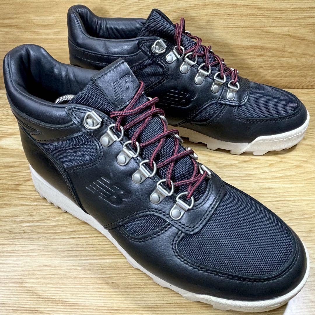 即決◆NewBalance◆ニューバランス レーニア 25.5cm ブラック メンズ ハイキング トレッキング ハイカット レザー拍卖