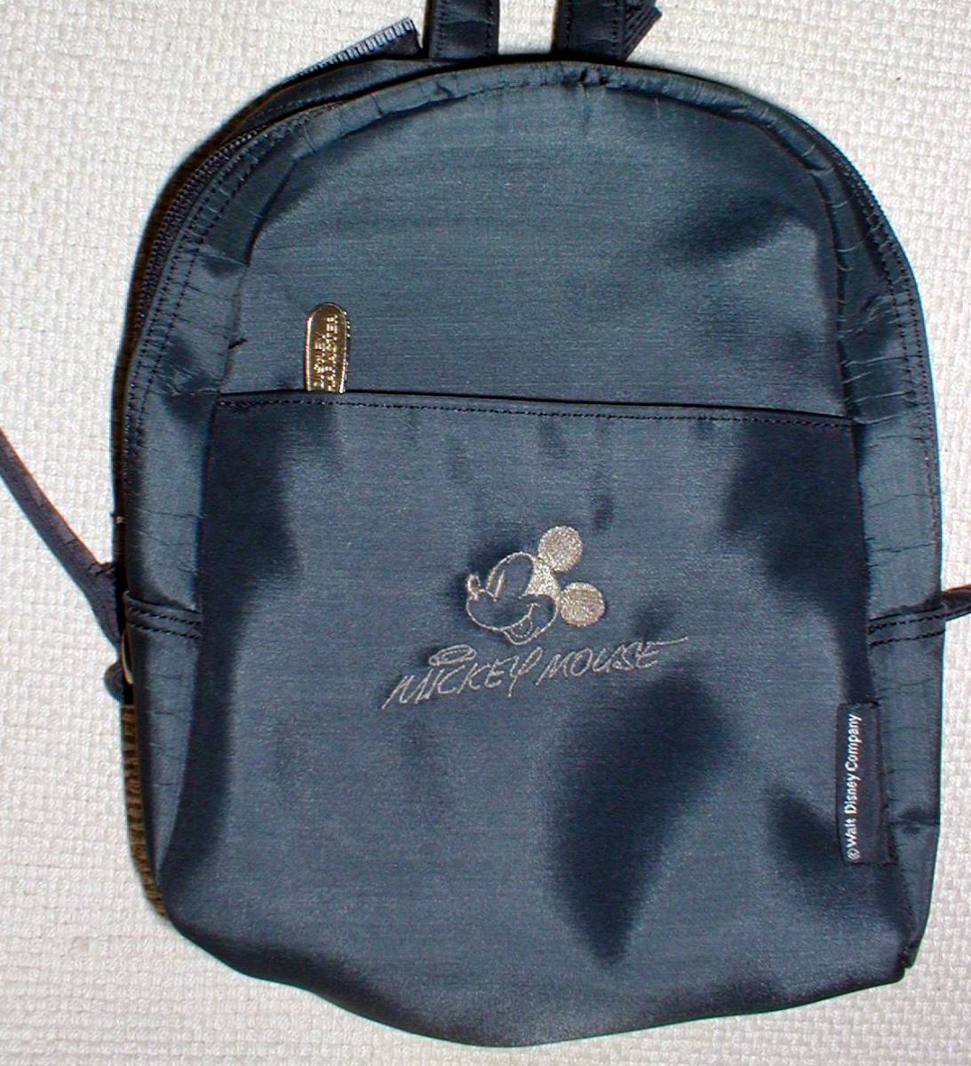 Disney Mickey Mouse Kids Backpack ディズニー ミッキー バックパック リュック デイバッグ 内寸:18cm×21cm×4cm 送料600円拍卖