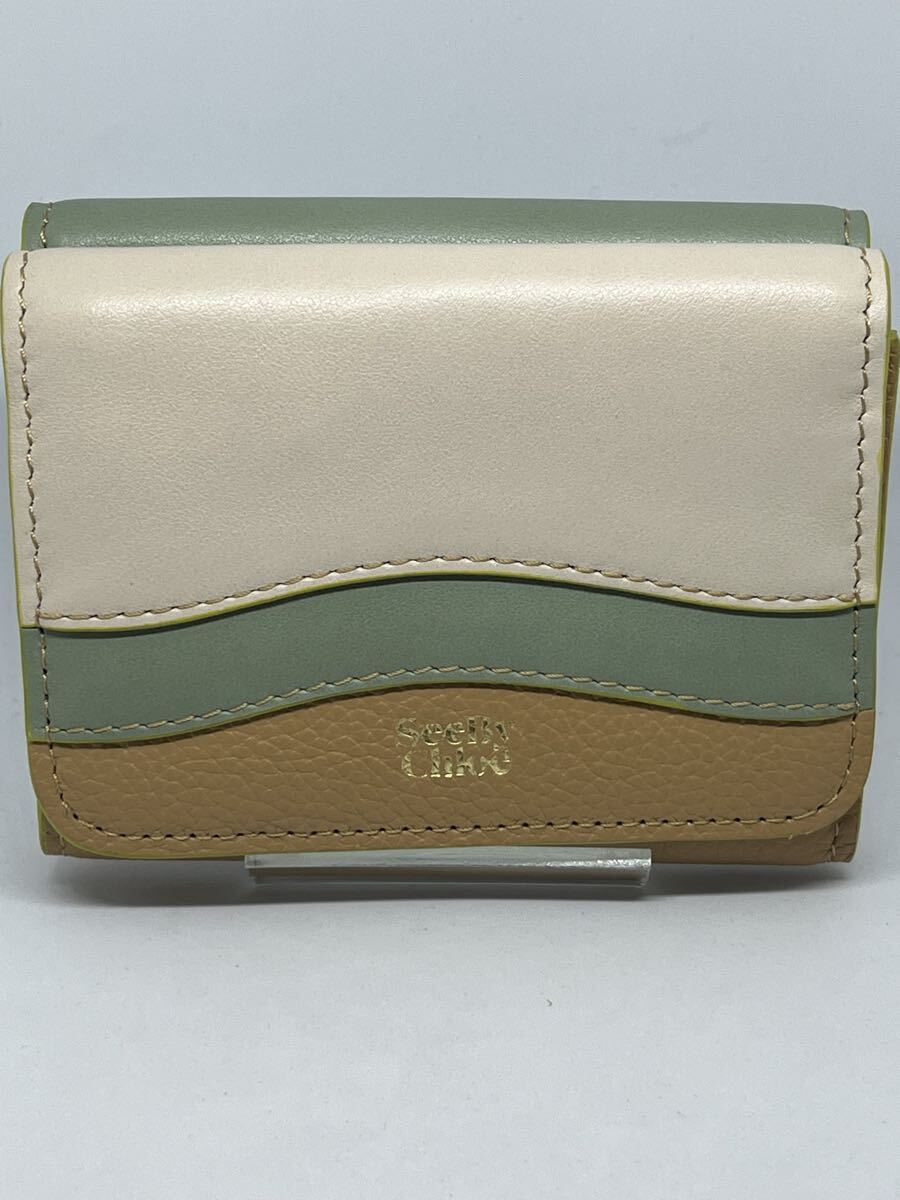 See By Chloe 三つ折り財布 レザー コンパクトウォレット ミニ財布 レディース メンズ ブランド シーバイクロエ ミニウォレット拍卖
