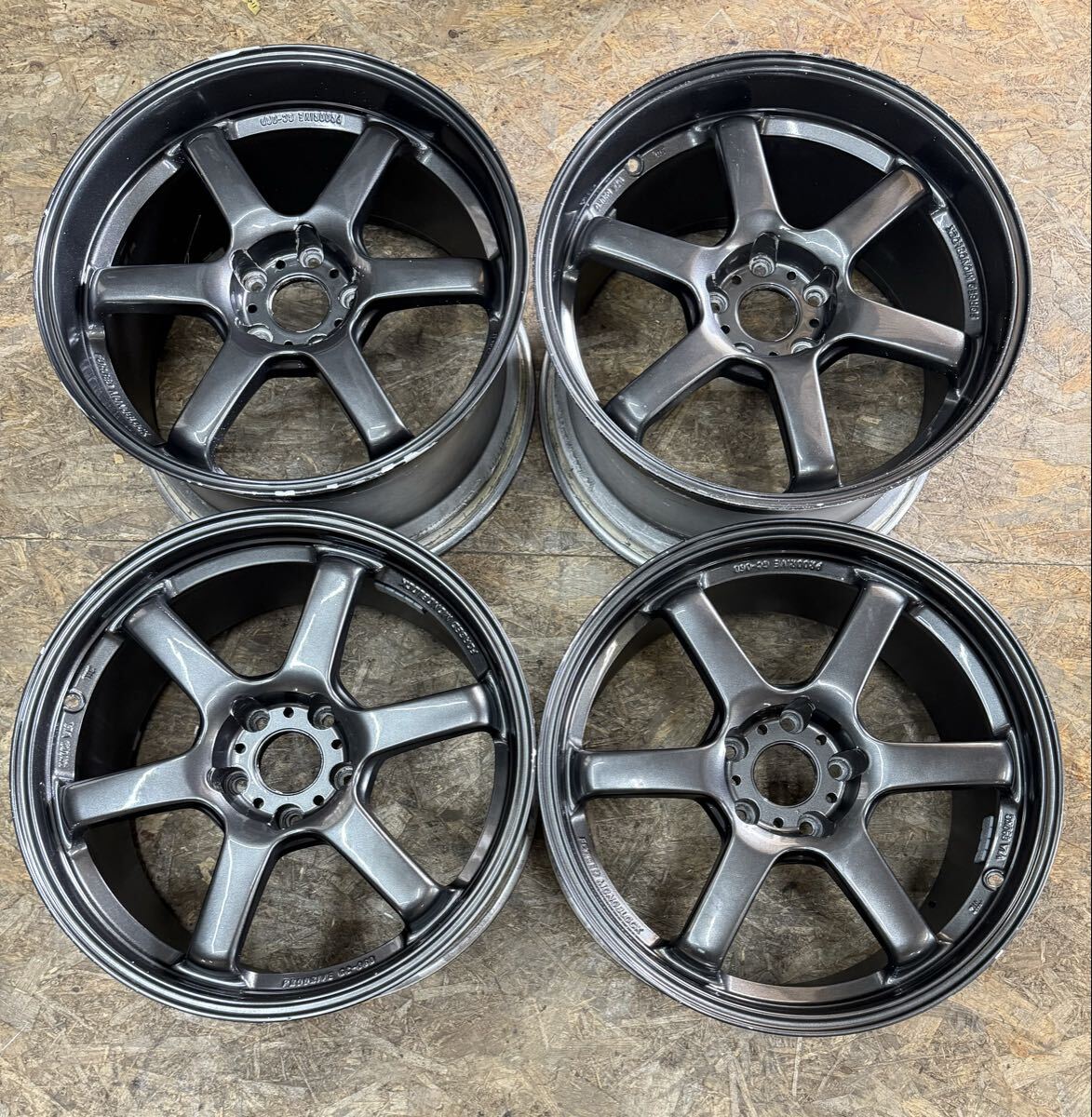 【希少!】ブリジストン Prodrive GC-06D 18インチ 8.5J+33 9.5J+36 PCD114.3 5穴 5H 当時物 絶版 軽量 シルビア スカイライン FD3S 拍卖