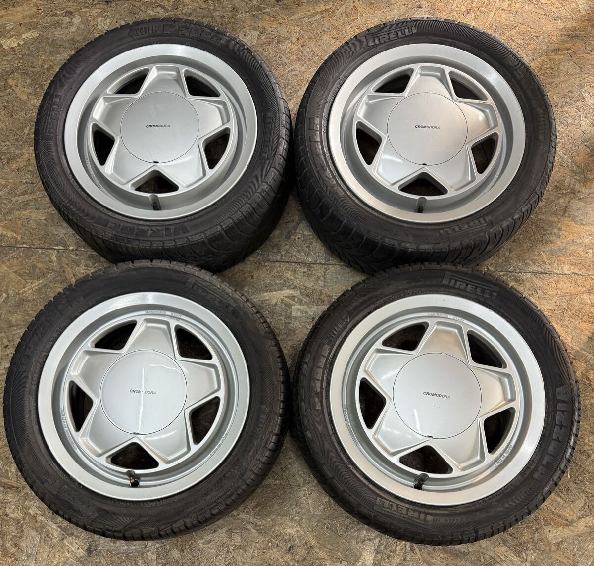 【希少!】CROMODORA クロモドラ MAG マグネシウムホイール 15インチ 6J+38 PCD100 4穴 4H 軽量 当時物 絶版 拍卖