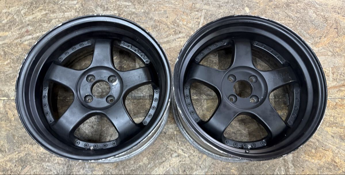 【希少!】SSR SP1 17インチ 8J+24 PCD100 4穴 4H ロードスター フィット ヴィッツ MR-S ヤリス bB アクア プロボックス シビック拍卖