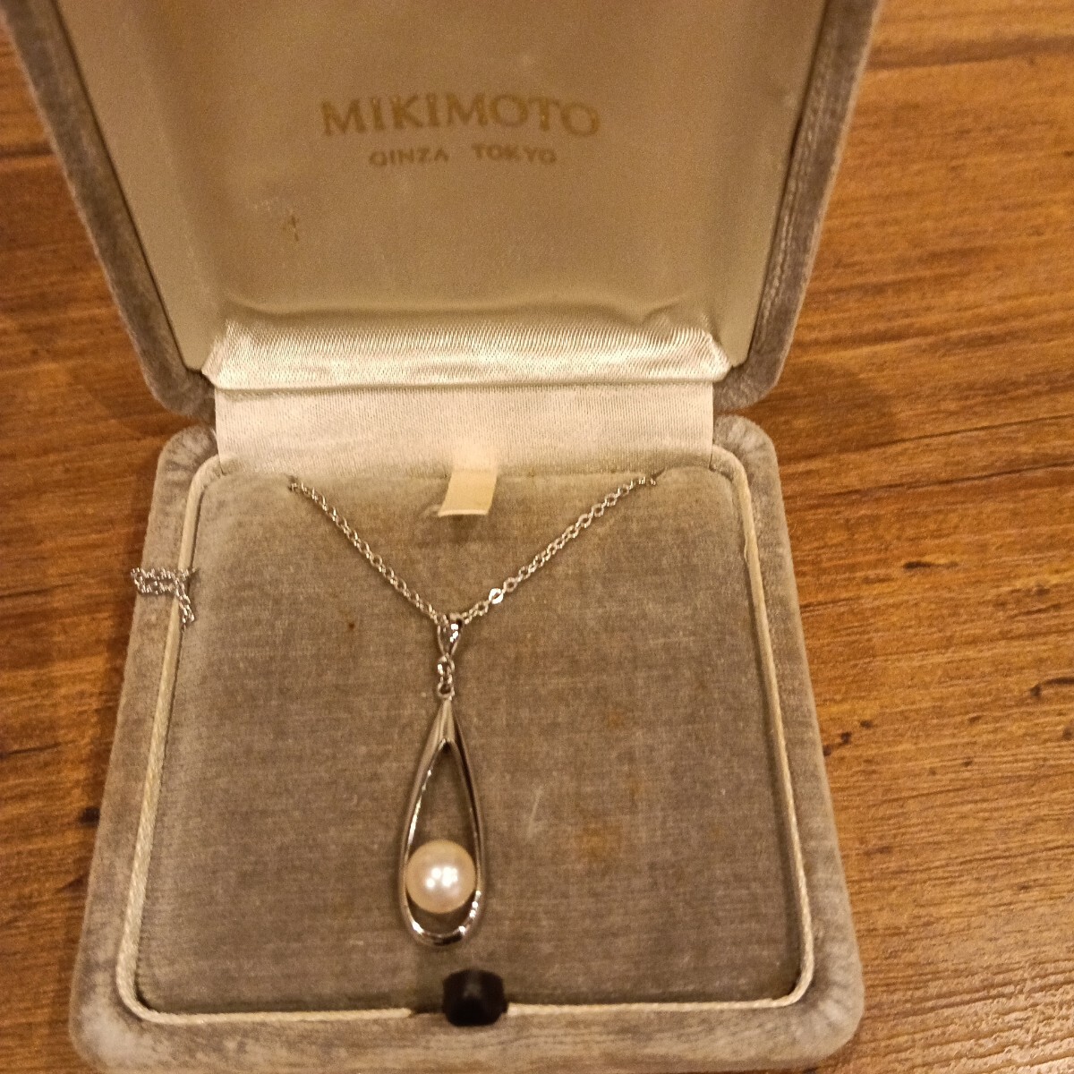 MIKIMOTO s925ネックレス 真珠ペンダント拍卖