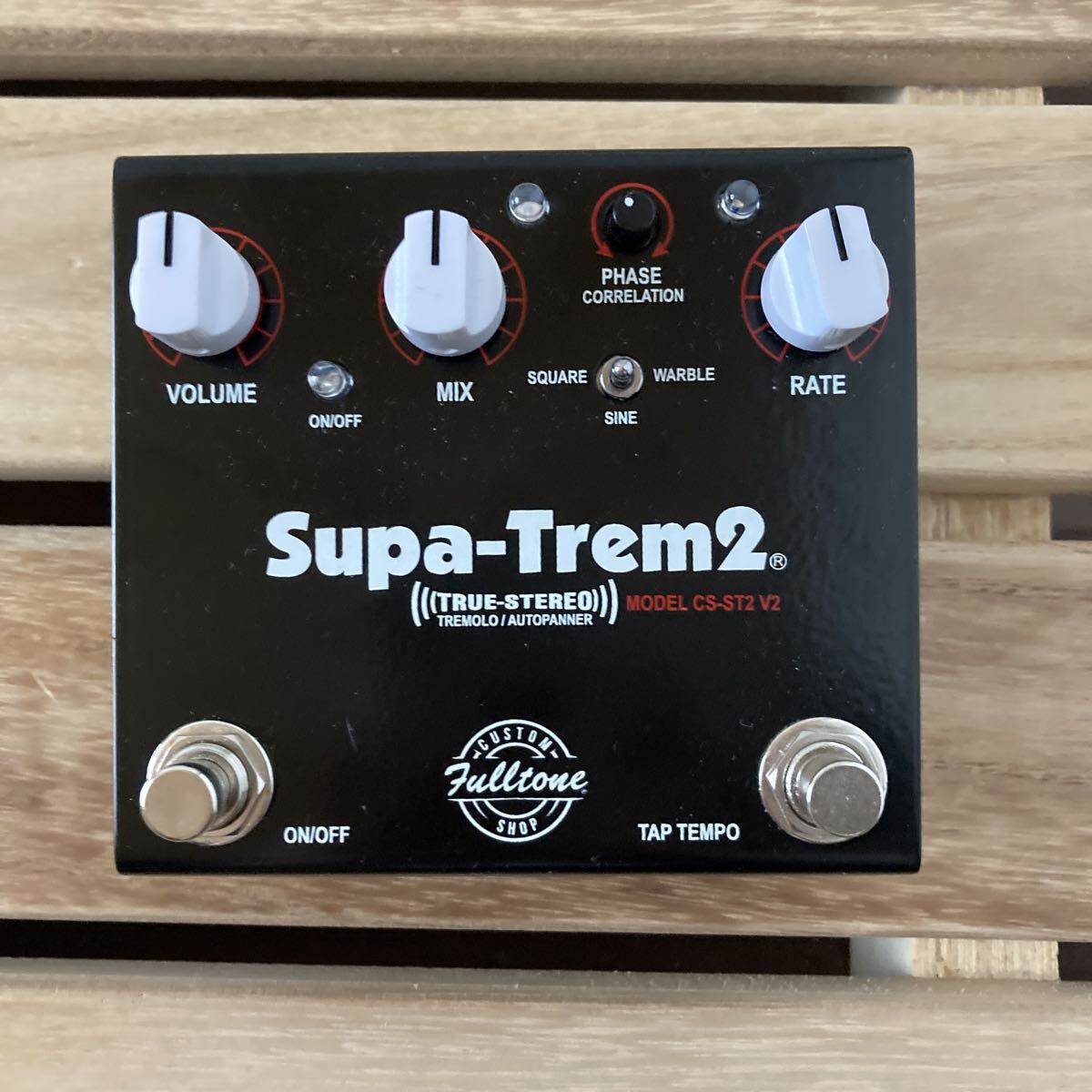 Fulltone Supa-Trem2 v2 フルトーン ステレオトレモロ 国内正規品 元箱付拍卖