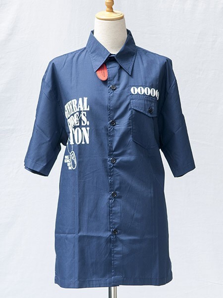 アメリカンカジュアルシャツ 半袖  紺 HMC6082 値引き販売中拍卖