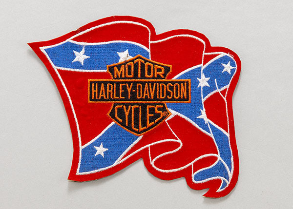 HARLEY-DAVIDSON  MOTORCYCLES ワッペン フラッグ小 展示品 HMC6190 値引き販売中拍卖