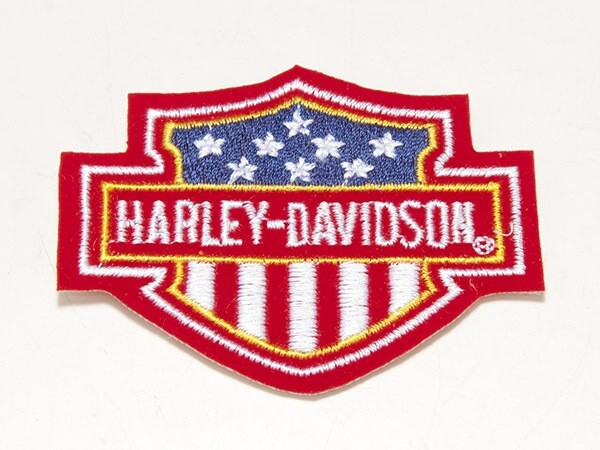 HARLEY-DAVIDSON エンブレム アメリカンフラッグ HMC6099 値引き販売中拍卖