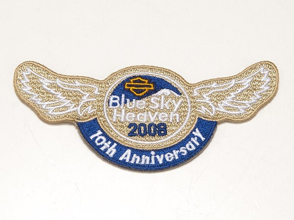 ーレーダビッドソン 10th Anniversary ベージュ ウイング Blue Sky Heaven 2008 値引き販売中拍卖