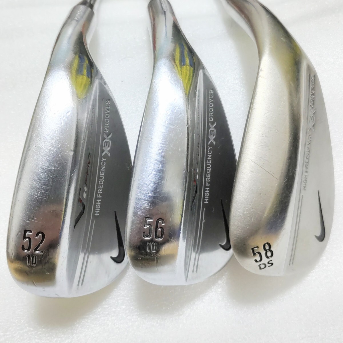 NIKE ナイキ ゴルフ ウェッジ アイアン 52° 56° 58° 3本セット拍卖