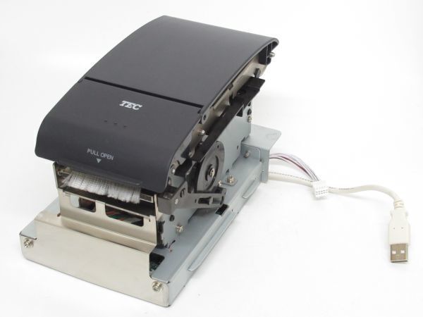 ‖接続・印字確認済‖東芝テック QT-100 プリンタユニット【型番: STPR-158RPT-CR 】POS【サーマル用紙幅58mm】中古品 1台【印字確認済】拍卖