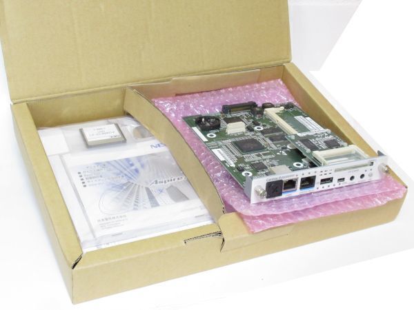 ‖新品未使用‖NEC ビジネスフォン主装置 AspireX CPUAユニット【型番 : IP3D-CCPU-A1 】未使用品 1基 現品限定 純正品 予備用拍卖