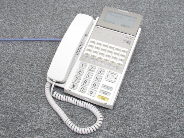 ‖接続確認済‖HITACHI 日立 ビジネスフォン【型番 : HI-24F-TELSDA】 電話機【中古品】1台【主装置に接続後に作動確認済】⑥拍卖