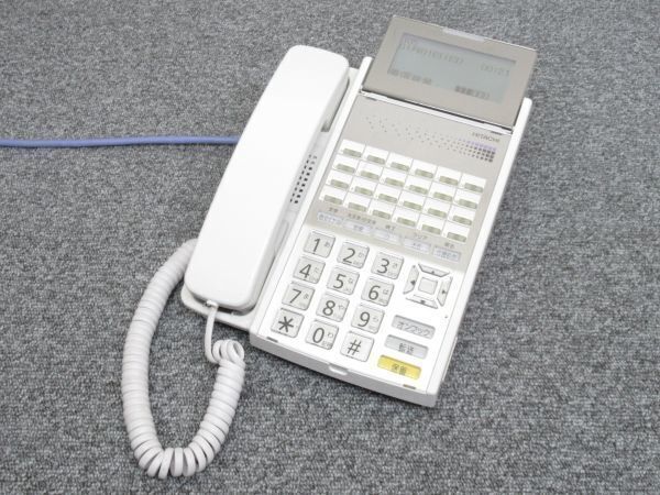 ‖接続確認済‖HITACHI 日立 ビジネスフォン【型番 : HI-24F-TELSDA】 電話機【中古品】1台【主装置に接続後に作動確認済】②拍卖