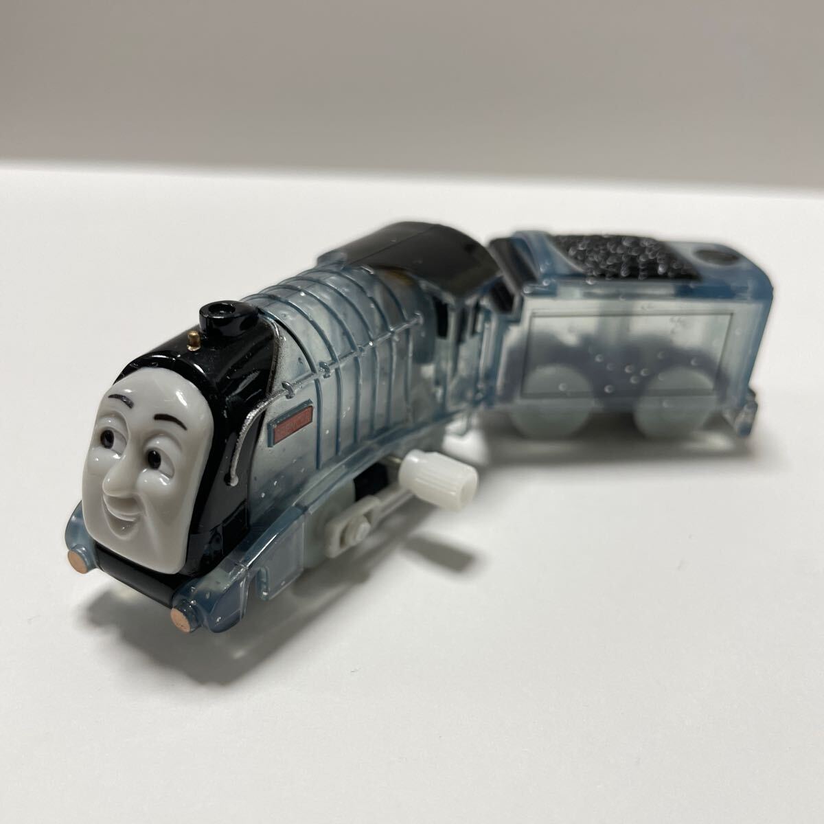 カプセルプラレールトーマス スペンサー キラキラ 2019 ゼンマイ カププラ クリアラメ 中古 送料260〜拍卖